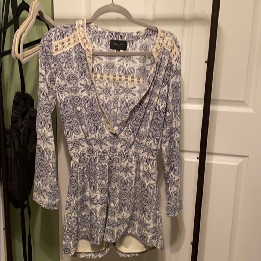 Paisley Romper